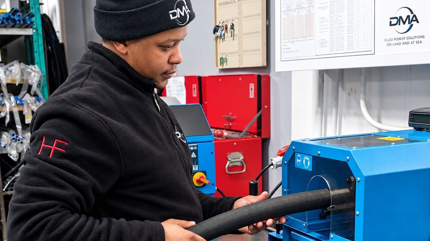 DMA Hydraulics sells and provides hydraulic parts to support hydraulic equipment